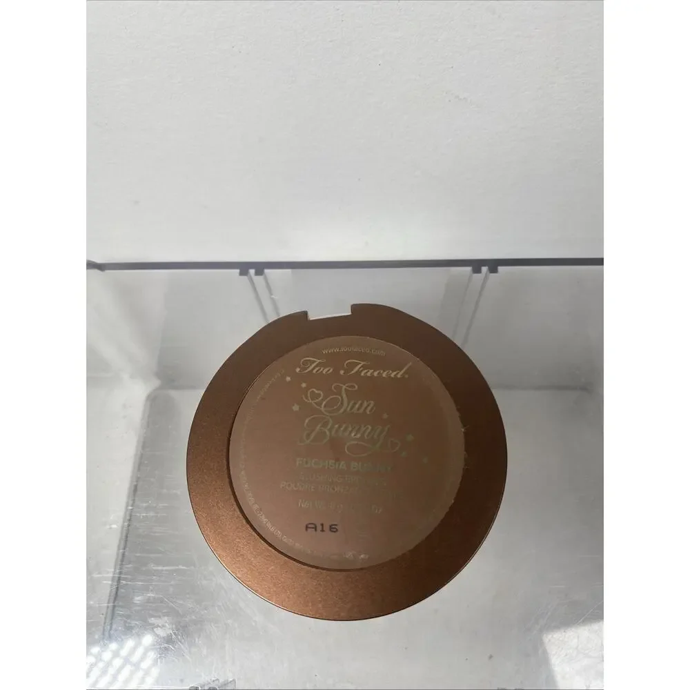 Too Faced Sun Bunny Blushing Bronzer Highlighter Sunset Bunny No Box